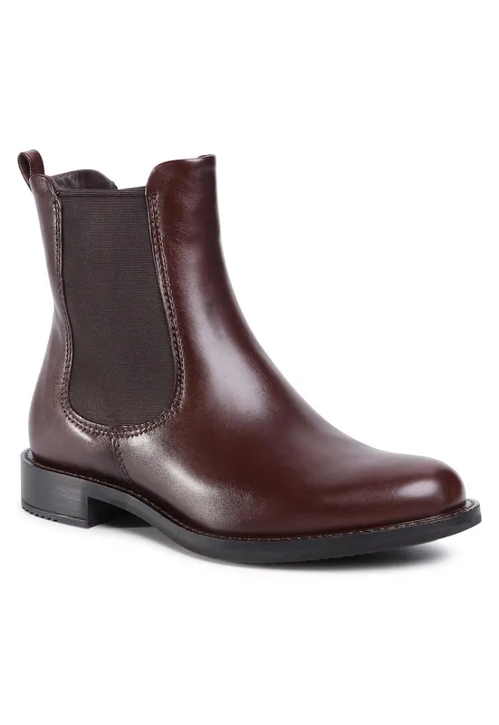 Botine dama 207697478 - Piele naturala - Maro