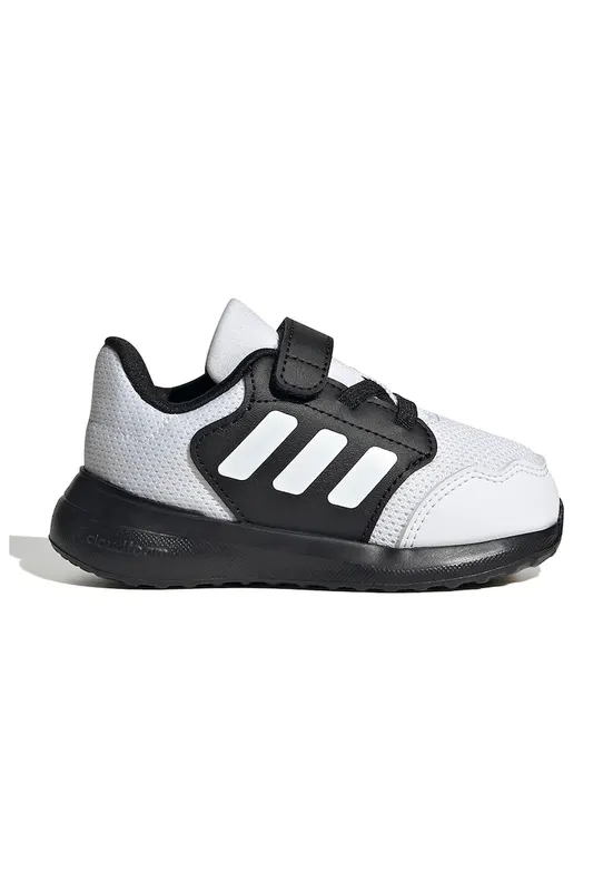 Pantofi sport Tensaur Run 3.0 cu velcro - Alb/Negru