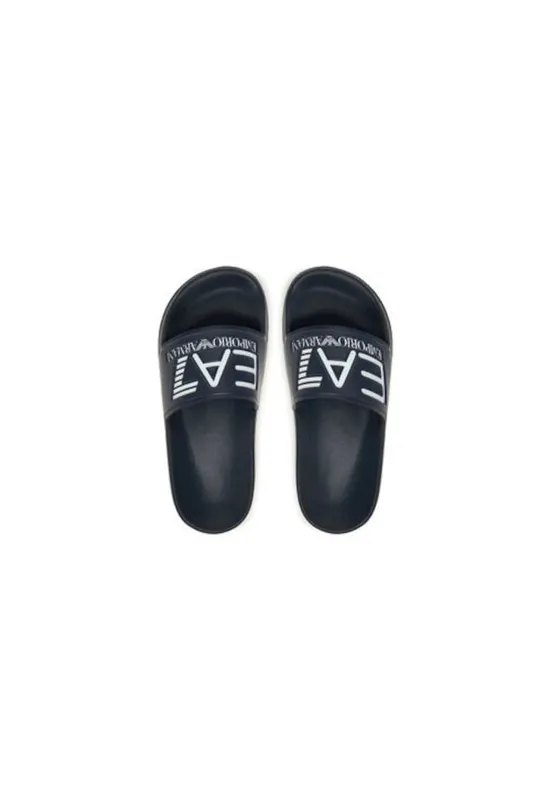 Papuci copii - Emporio Armani bleumarin - plastic