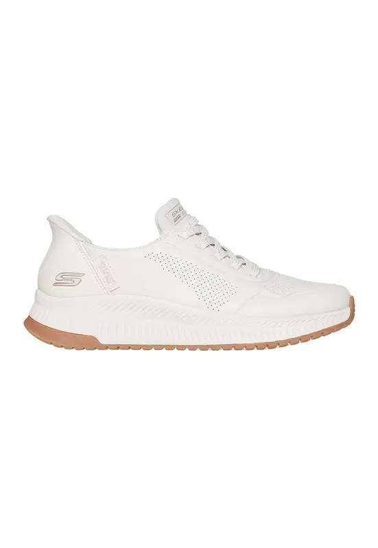 Pantofi sport Slip-ins™ Bobs Squad - Alb murdar