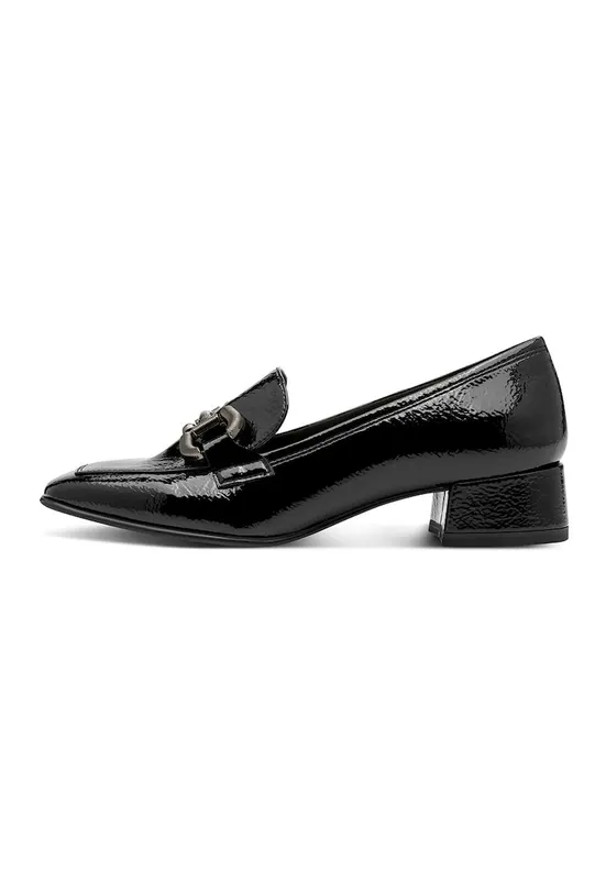 Pantofi loafer cu toc masiv