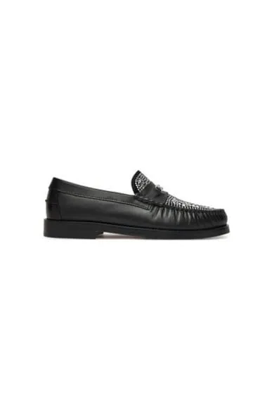 Mocasini barbati din piele naturala - Negru