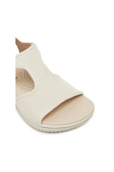 Sandale dama - 8-28772-44 400 - Jana - Textil - Bej