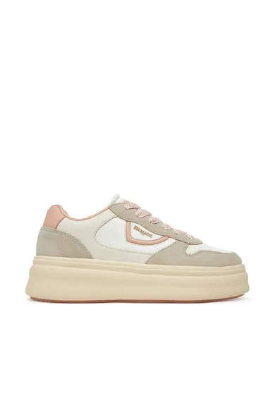 Pantofi sport dama - S5EMERY03/LES - Piele naturala - Bej