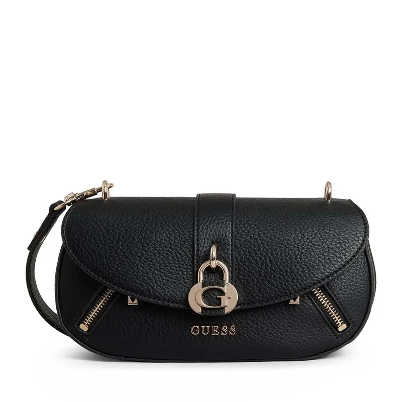 Poșetă crossbody femei Guess Jessa neagră 911posshwbg8362200n