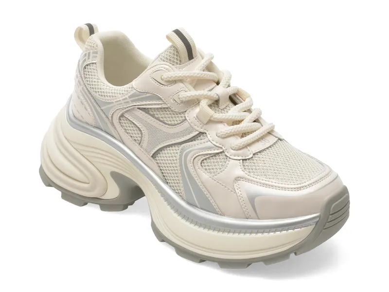 Pantofi sport FLAVIA PASSINI albi, 910, din piele naturala