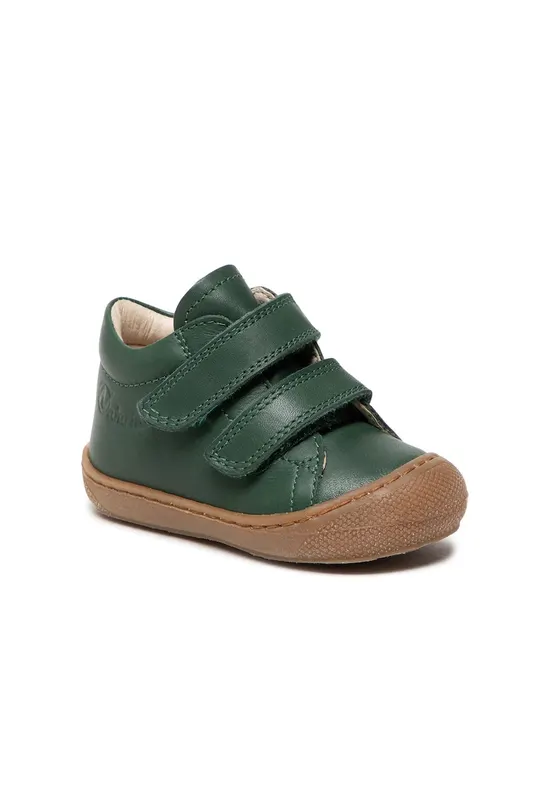 Pantofi baieti Piele naturala - Verde