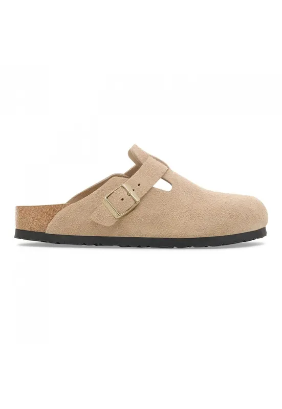Saboti unisex din piele intoarsa - Boston 1030883