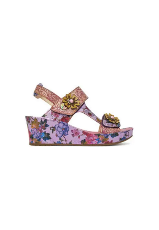 Sandale dama - FACDIAO 37 - Piele naturala - Multicolor