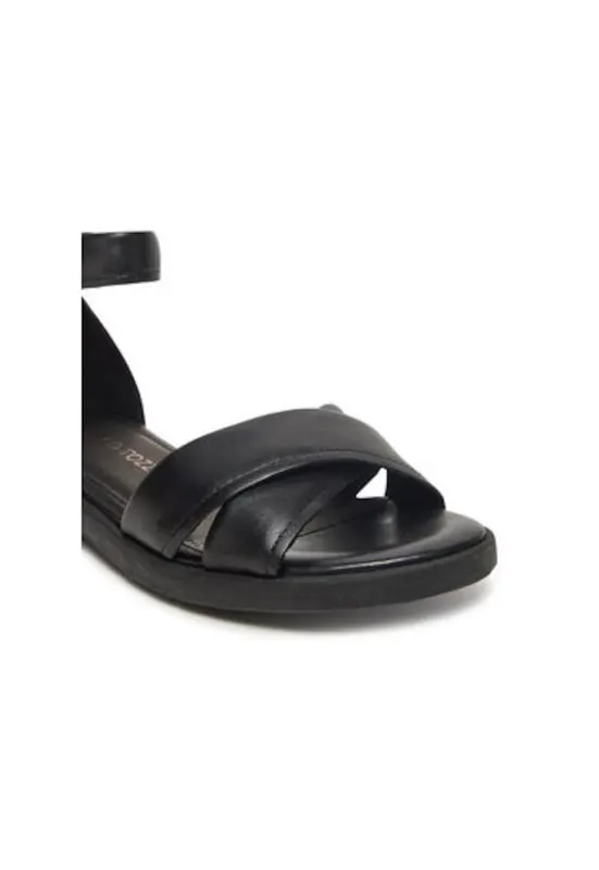 Sandale dama - 2-28165-44 - Piele naturala - Negru