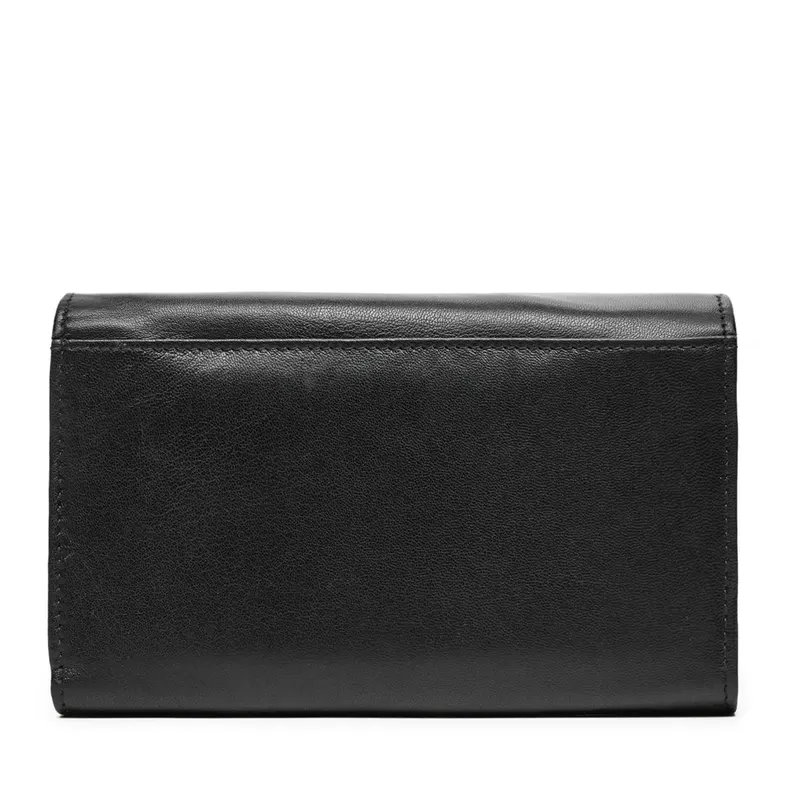 Portmoneu femei Pierre Cardin negru din piele cu RFID 7DPU130455N — imaginea 2