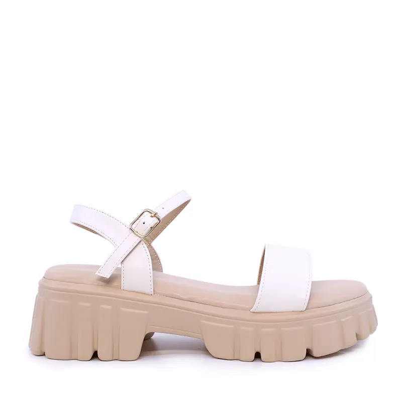 Sandale femei Solo Donna albe 2851DS3300A