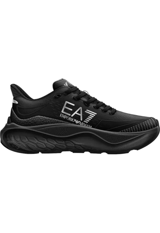 Pantofi sport EA7 Wave Cracking 43621 - Negru/Argintiu