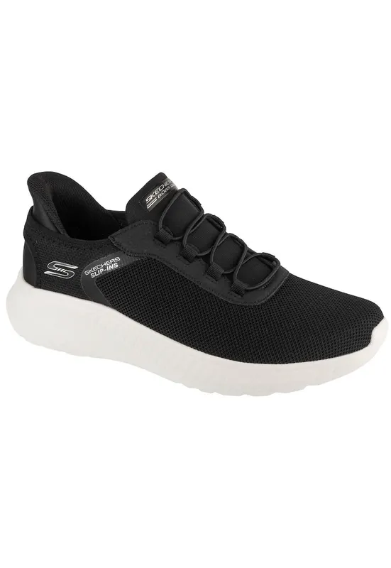 Pantofi sport slip-in din plasa si material sintetic Bobs - Negru mat