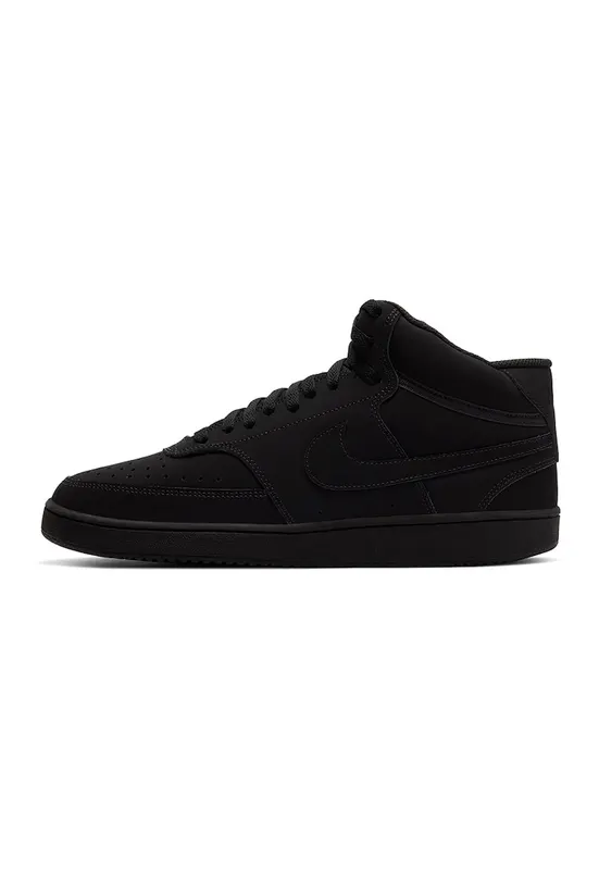Pantofi sport mid-high Court Vision - Negru