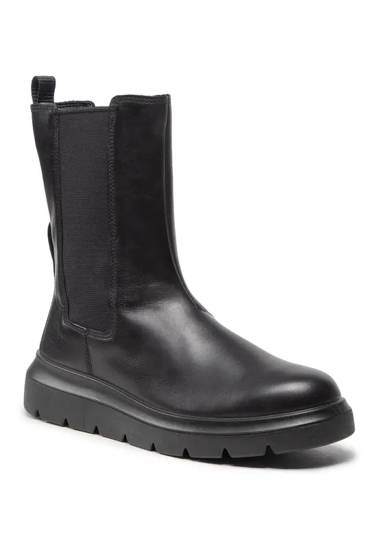 Botine dama 21622301001 - Piele naturala - Negru - Negru