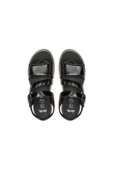 Sandale dama - 12-21006-01 - Piele naturala - Negru