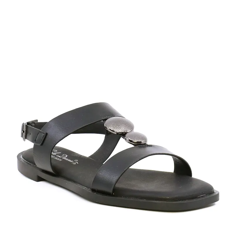 Sandale femei Solo Donna negre 2541DS1141N — imaginea 2