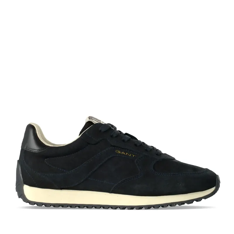 Sneakers femei Gant Beja bleumarin din piele întoarsă 1742DP533333VBL