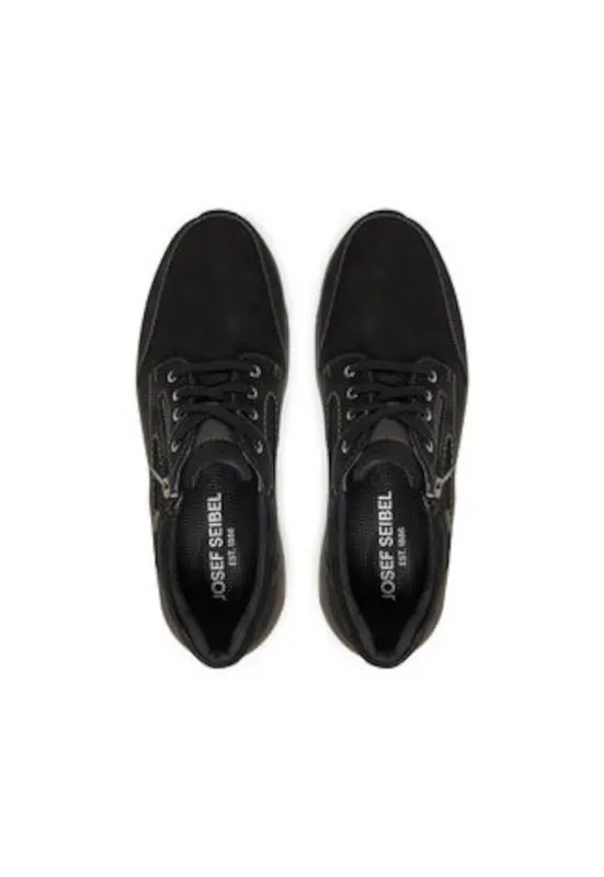 Pantofi barbatesti - piele naturala neagra