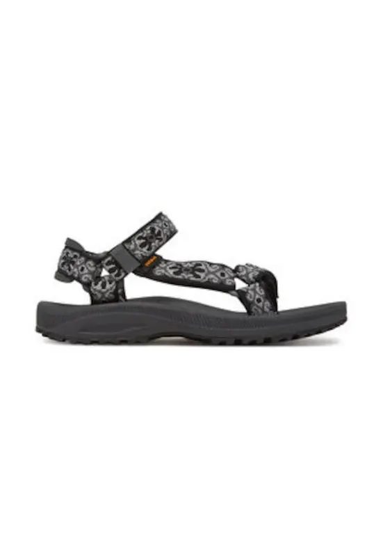 Sandale de dama - 305320124 - textil - negru