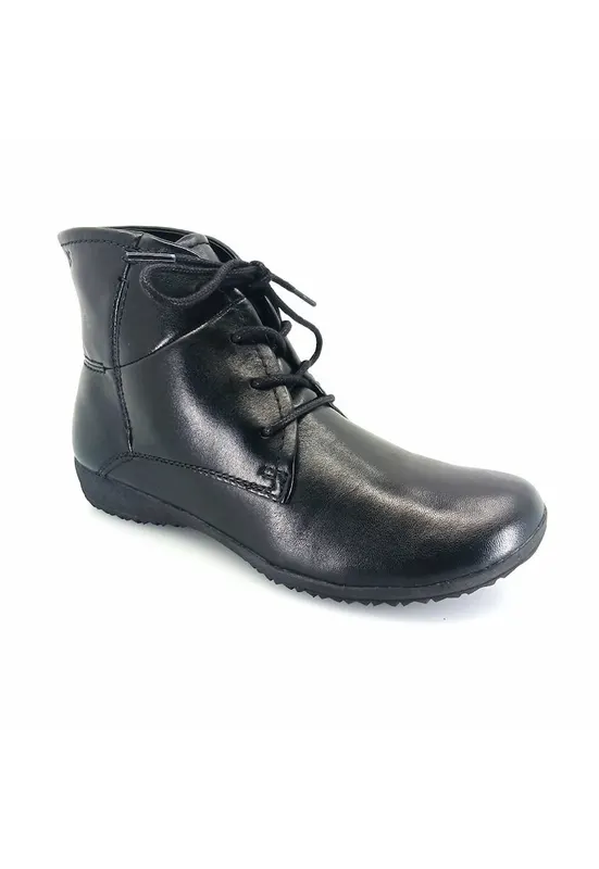 Botine dama Naly 09 - Piele naturala - Negru -