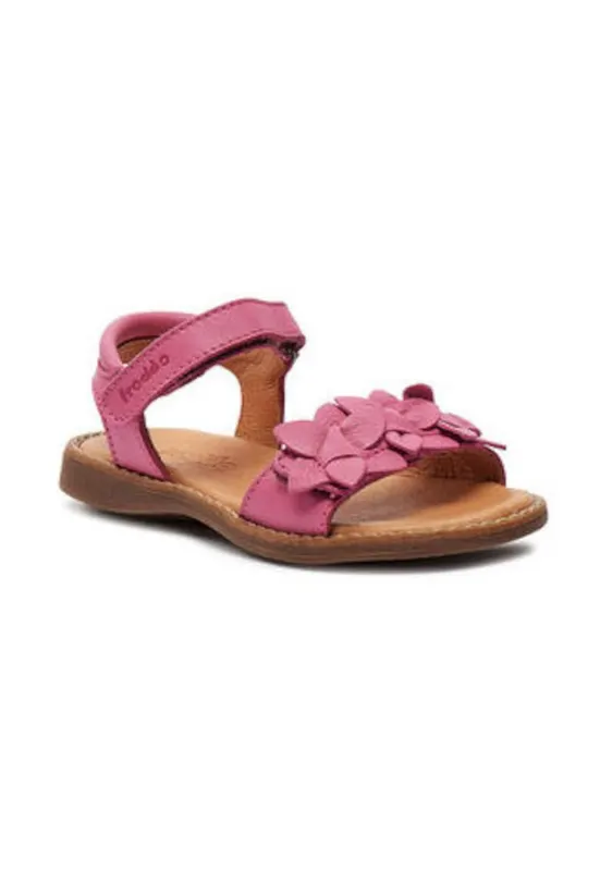 Sandale fete - G3150251-17 - Piele naturala - Roz - Roz