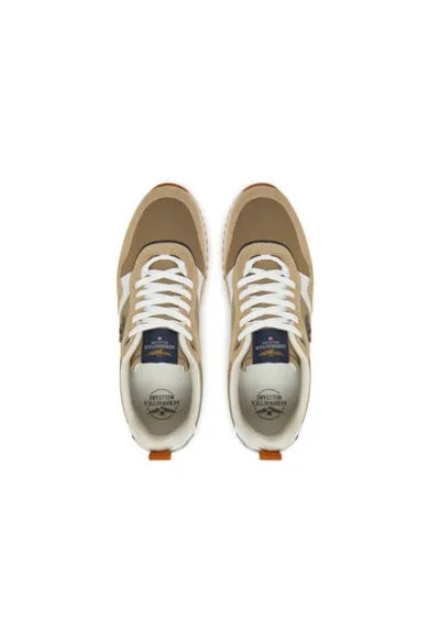 Pantofi sport barbati - 251SC283CT3544 - Piele naturala - Bej