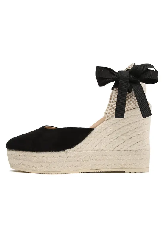 Mocasini dama - piele naturala - negru - toc plat
