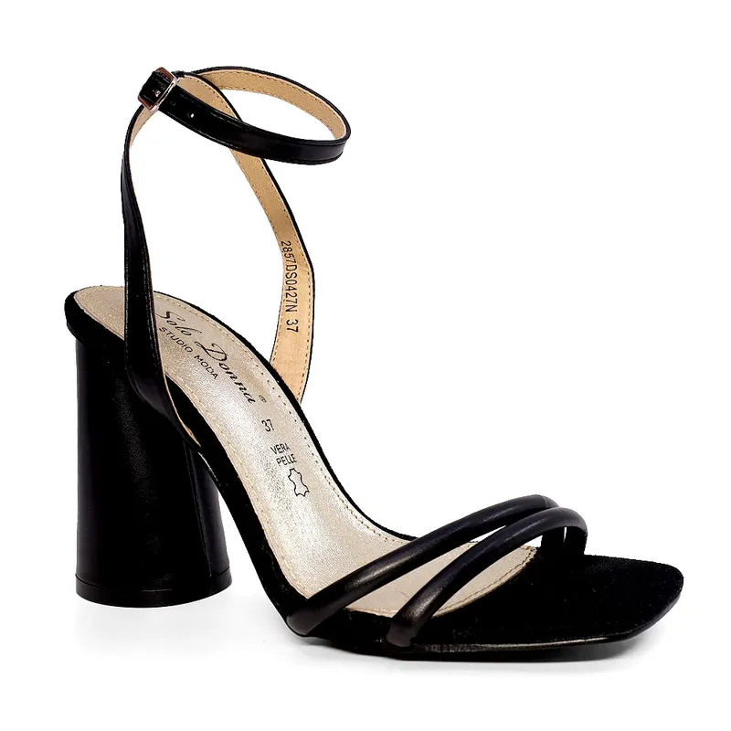 Sandale femei Solo Donna cu toc mediu 2857DS0427N — imaginea 2