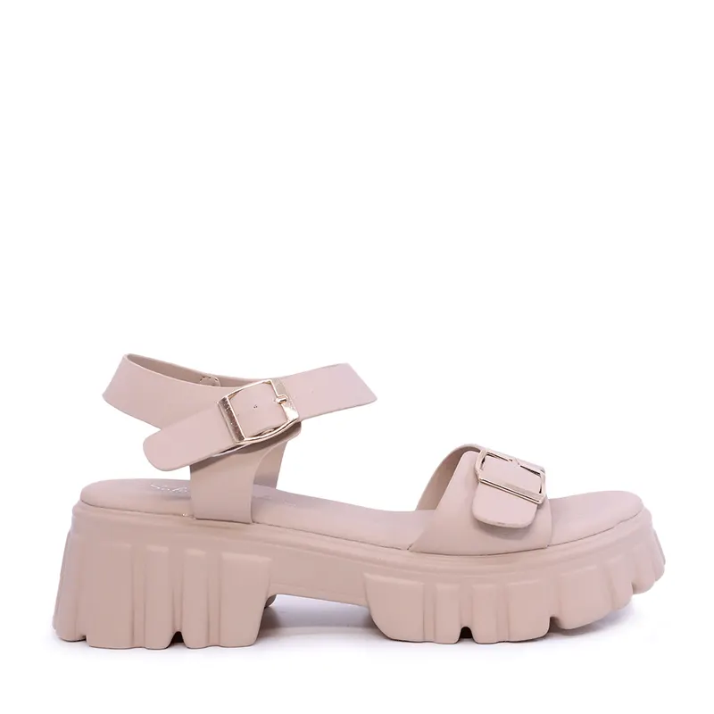 Sandale chunky femei Solo Donna nude 2851DS2992NU