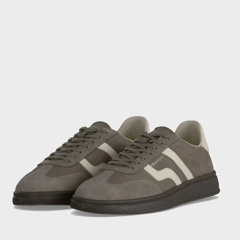 Sneakers bărbați Gant Cuzmo taupe din piele 1742BP633373VTA — imaginea 2