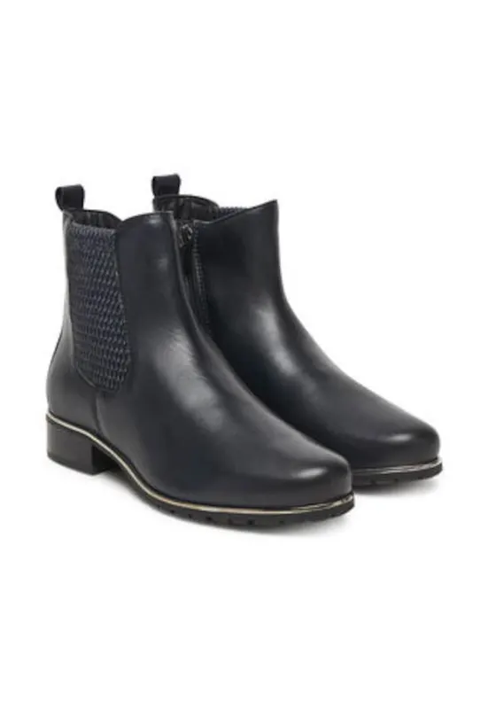 Ghete dama 305449221 - Piele naturala - Negru