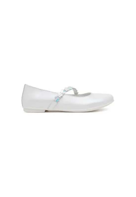 Balerini 7927611 - Piele naturala - Alb - Alb