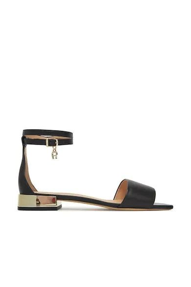 Sandale dama - 1251060 - Piele naturala - Negru - Negru