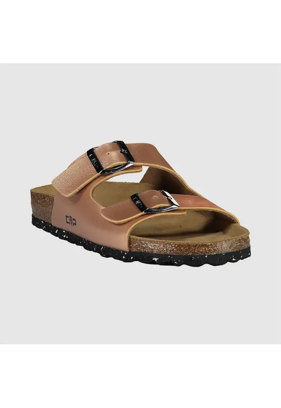 Papuci Piele intoarsa/Pluta/Poliuretan - Maro - Maro