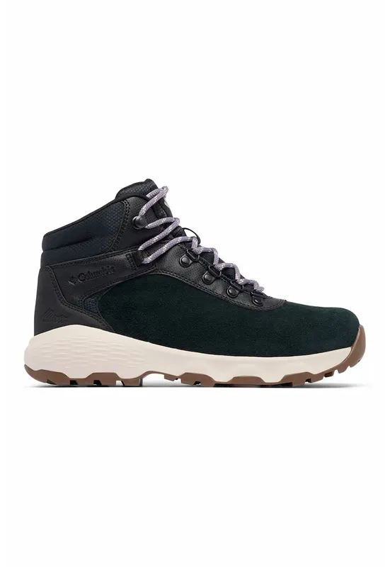 Ghete impermeabile pentru trekking Newton Wander - Alb fildes/Negru/Maro