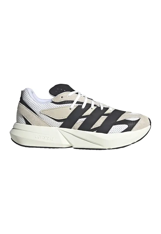 Pantofi sport Lightblaze cu insertii de piele intoarsa - Negru/Crem