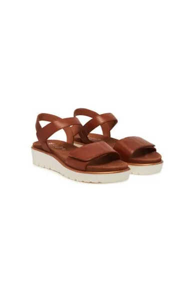Sandale dama - 12-33518-09 - Piele naturala - Maro