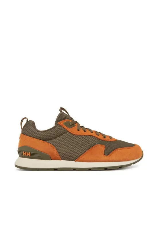 Pantofi sport barbati - 12004 - Textil - 42 EU - Maro/Kaki - Maro/Kaki