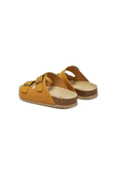 Slapi dama - 64301 - Piele naturala - Galben