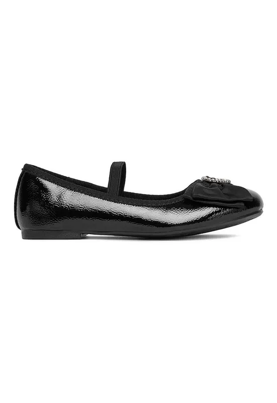 Balerini pentru fete - Sintetic - Negru -