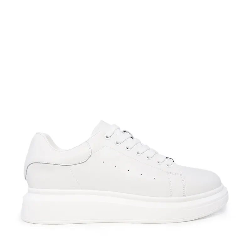 Sneakers bărbați albi din piele 3852bp311a