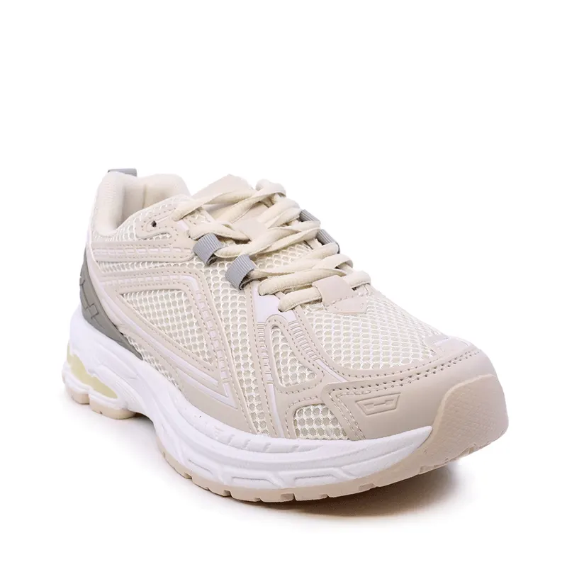 Sneakers femei bej din material textil 1411DPS1230BE — imaginea 2