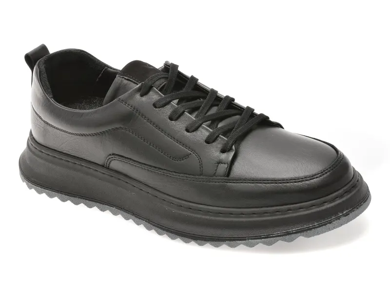 Pantofi sport GRYXX negri, BS41501, din piele naturala