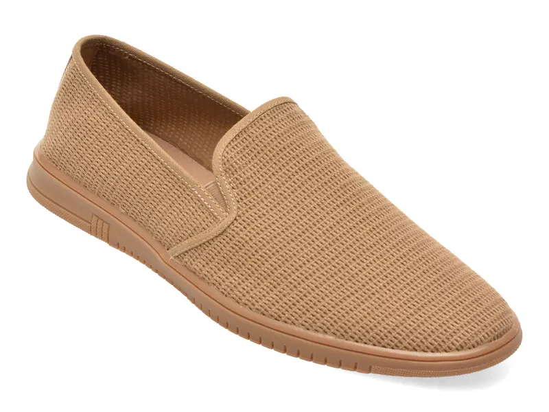 Pantofi bej, COASTBREEZE 234, din material textil