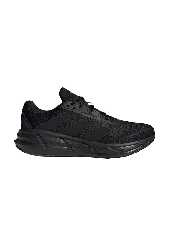 Pantofi Questar 3 cu aspect tricotat pentru alergare - Negru