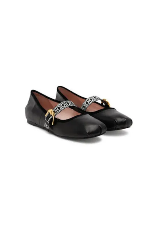 Balerini S15 19 01 01 847 - Piele naturala - 39754 - Negru