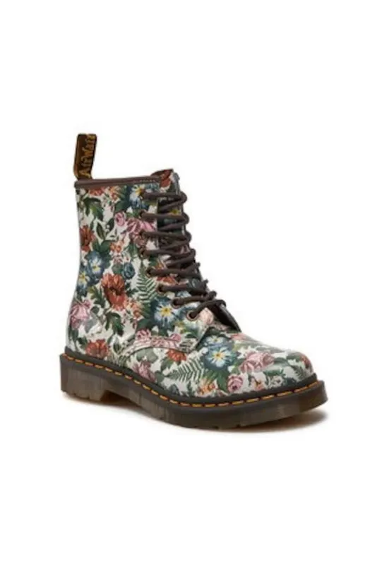 Ghete dama 1460 English Garden - piele - multicolor