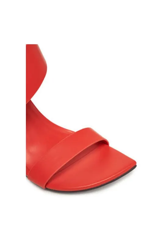 Sandale dama - 1092887216 - Piele naturala - Portocaliu